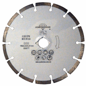 DISCO DE DIAMANTE SEGMENTADO CHIP-CUT 899 AUSTROMEX