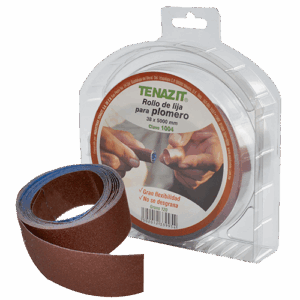 ROLLO DE LIJA PARA PLOMERÍA GRANO 120 1004 AUSTROMEX SKU 25