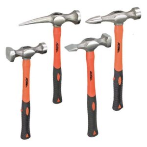 KIT DE 4 MARTILLOS PARA OJALATERO Y LAMINERO 11854 ADIR