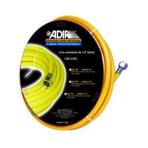 MANGUERA PARA COMPRESORA AMARILLA 10M AD-206 ADIR