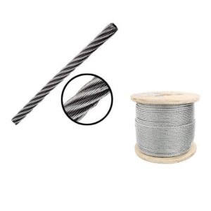 CABLE DE ACERO 1/16X150 MTS 7X7 213591 OBI SKU 154