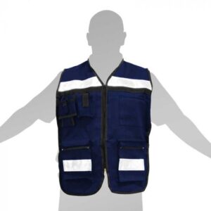 CHALECO PARA BRIGADISTA AZUL SE-RG-02 DERMA CARE