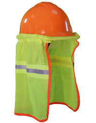 CUBRENUCA AMARILLO ALTA VISIBILIDAD CON ELASTICO PARA USO CASCO JYRSA