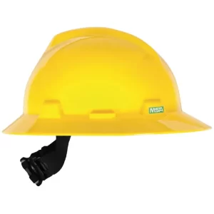 CASCO ALA COMPLETA AMARILLO V-GARD MSA