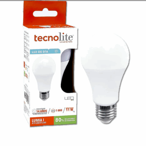 FOCO LED LUZ DE 11 WATTS COLOR BLANCO A19-LED/012/65 LUMIA I