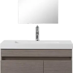 TOCADOR MOEN Vdn30p3 COMBO 2 CON LAVABO Y ESPEJO