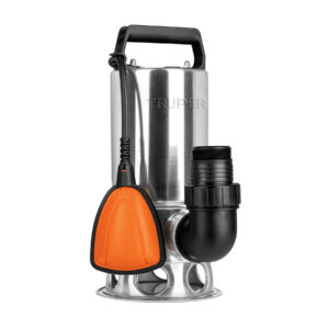 BOMBA SUMERGIBLE ACERO INOXIDABLE,AGUA SUCIA 1 HP, TRUPER 12607