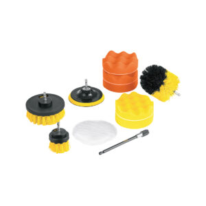 JUEGO 11 ACCESORIOS,LIMPIEZA Y PULIDO PARA TALADRO PRETUL 27190